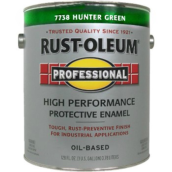 Rust-Oleum 7738402 High Performance Protective Enamel, Hunter Green ~ Gallon